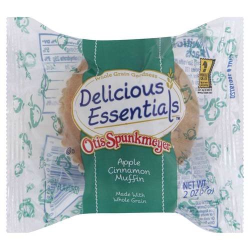 Otis Spunkmeyer Whole Grain Individually Wrapped Cinnamon Muffin, 2 Ounce -- 72 per case.