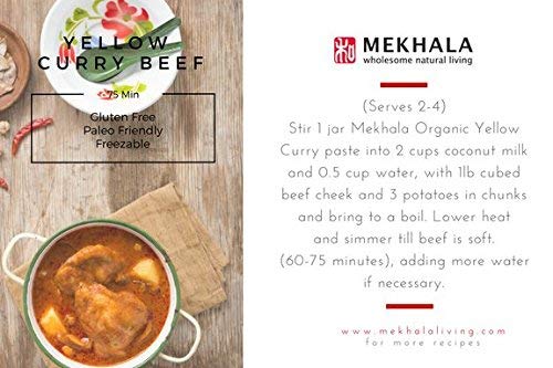 Mekhala Organic Gluten-Free Thai Curry Paste
