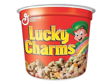 Lucky Charms Cereal, Oats And Marshmallows, 1.7 Oz, 6/Bx (Gem13899)