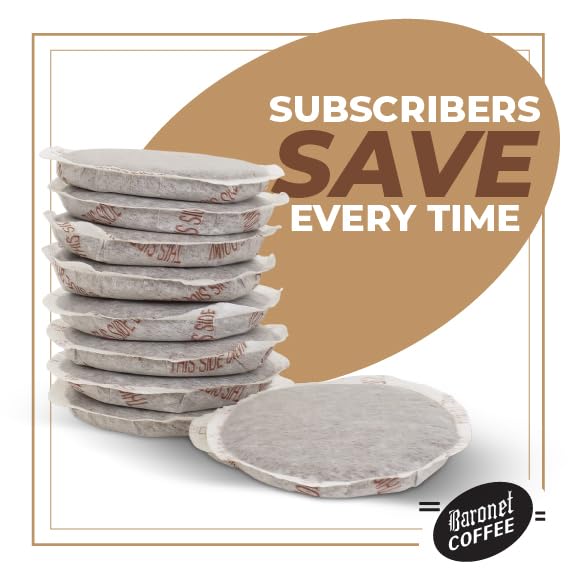 Baronet Coffee Pods Breakfast Blend, Regular Strength, Light Roast, 54 Count (Pack of 1), Model 722919191241