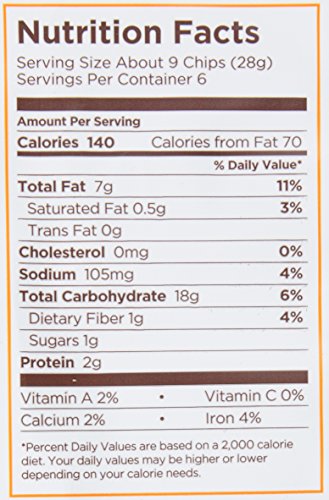 Lundberg Rice Chips Santa Fe Barbecue, 6 Oz, Model KTS-2753, Pack of 1