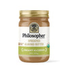 Philosopher Foods Creamy Alchemy Sprouted Almond Nut Butter, 16 Oz. - Silky Smooth Pourable Organic Butter, Natural Sweetness, S