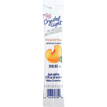 Crystal Light On-The-Go Mix Peach Sticks