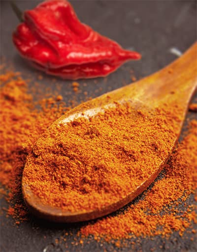 Unpretentious Trinidad Scorpion Pepper Powder (1 Cup) Extremely Hot, Pure Ground Chile Pepper