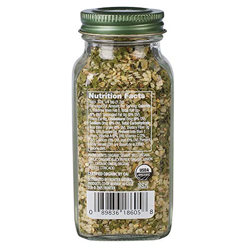 Simply Organic Garlic 'N Herb, Certified Organic | 3.1 oz | Pack of 8