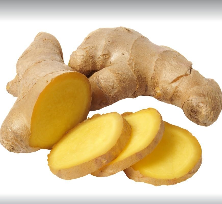 Fresh Ginger Root For Cooking, Juicing, And Tea By Nine Shani (2 Lb)