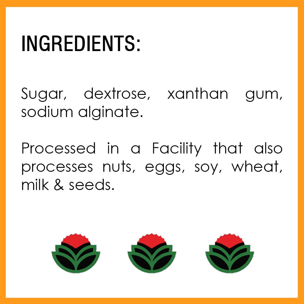 Orange Powder Drink Mix Ice Mist Blended Smoothie By Mpk Foods (4 Packs)