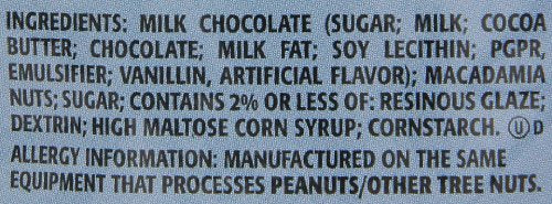 Mauna Loa Macadamias, Milk Chocolate, 6-Ounce Bags (Pack of 4)