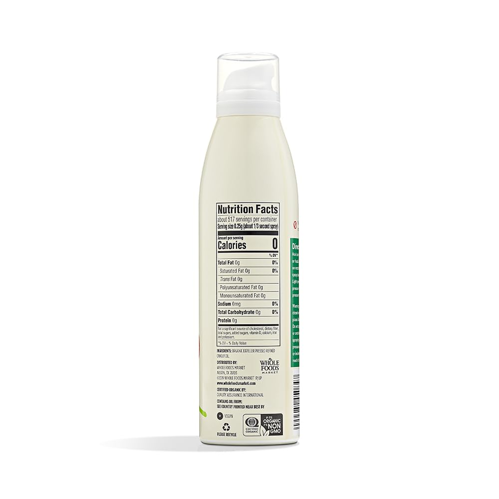 365 Everyday Value, Organic Canola Oil Non-Stick Cooking Spray, 5 fl oz