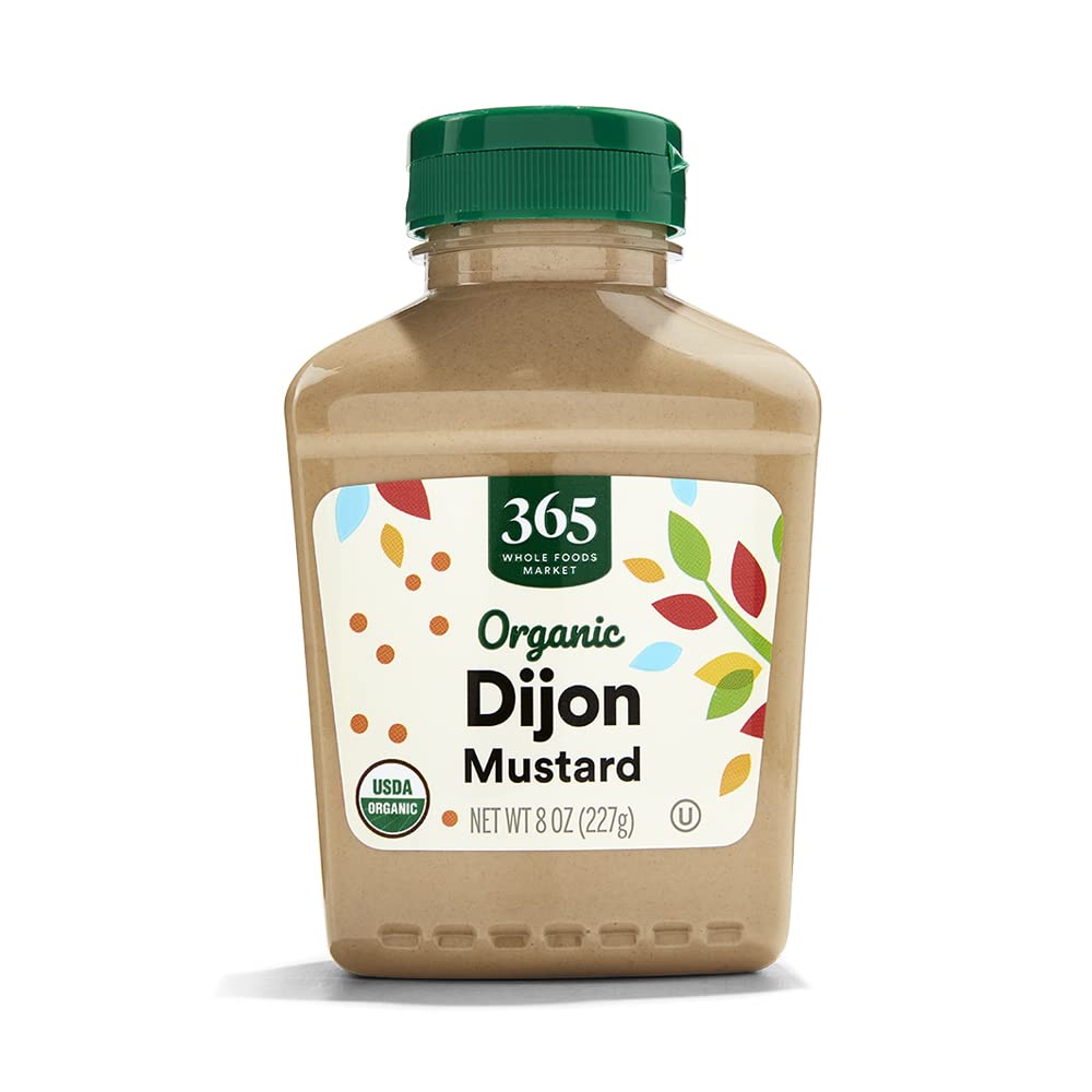 365 by Whole Foods Market Organic Dijon Mustard, 8 OZ, Pack of 1