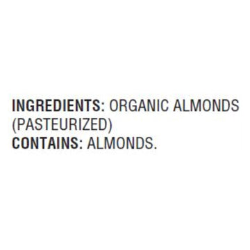 Woodstock Almonds - Raw - Case of 8 - 7.5 oz.