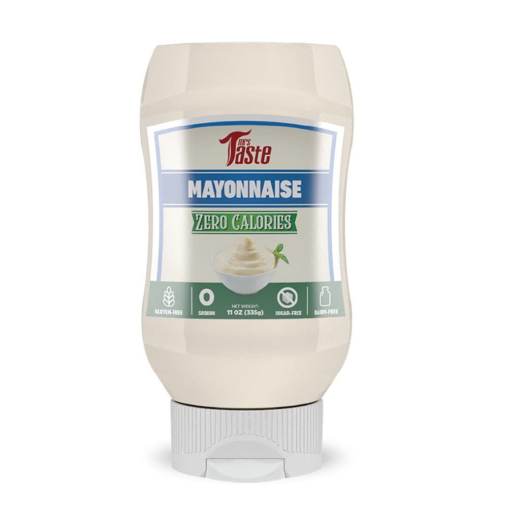 Mrs Taste Sugar Free Mayo, Zero Calories, Zero Sodium, Zero Sugar, High Fiber, Keto Friendly, Paleo Friendly, Condiments And Sau