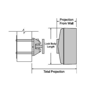 Edwards-Signaling 1508Aqn5 Ge Security 1508-Aqn5 Door Holder, Surface, Wall Mount - 24-120V