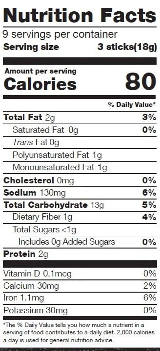 Baked in Brooklyn Sesame Breadsticks, Certified Kosher, 6 oz (Pack of 6) - Perfect Snack for Any Occasion