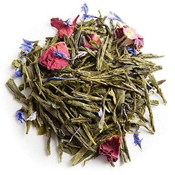 Palais Des Th S - Spring Tea (Th Des Sources) - Premium Green Tea With Mint & Bergamot - 20 Count Biodegradable Gourmet Tea B