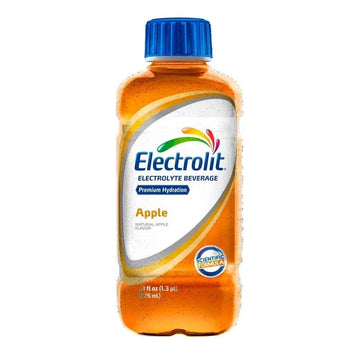 Electrolit Hydration Electrolyte Drinks, Sports Beverages With Electrolytes, Magnesium, Calcium & Potassium, Recovery Drink For Post Workout, 12 Pack (Apple)