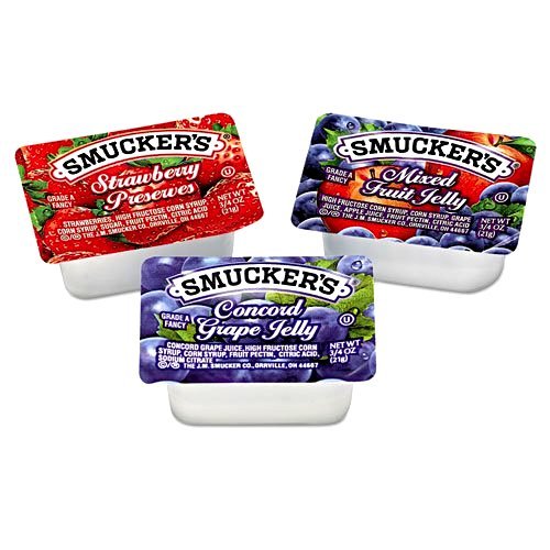 Smuckers Jelly Assortment, 6.25 Pound