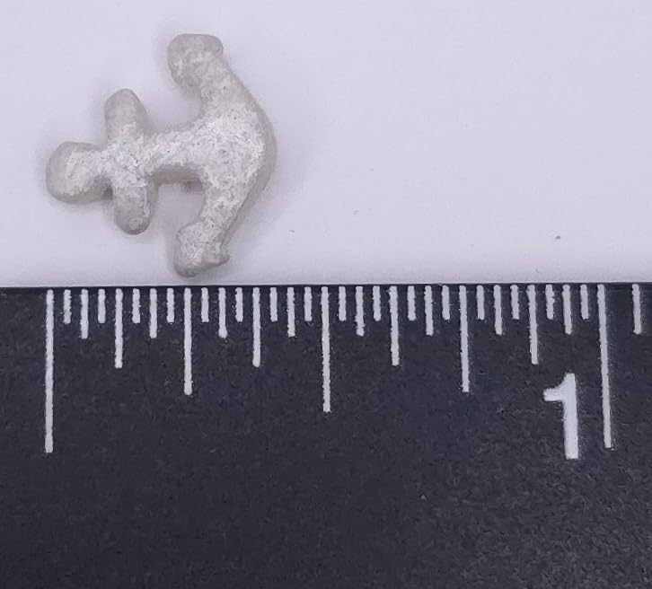 NCS Silver Anchor Edible Candy Cake Toppers, 8 ounces