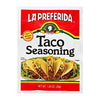 La Preferida Authentic Taco Seasoning Mix - Bold Flavor, Versatile Spice blend for Wings, Burgers, Soups, Dips & more, 1.25 oz (