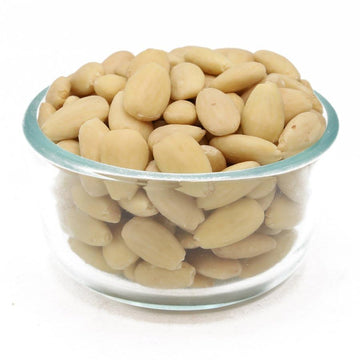 C.J. Dannemiller Blanched Almonds, Bulk 10 Lb Box, Whole Raw Almonds Perfect For Baking And Cooking