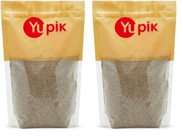 Yupik Raw White Chia Seeds,2.2 lb (Pack of 2)