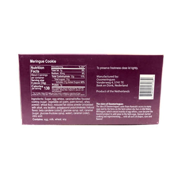 Generic Gourmet Salted Caramel Meringue Cookies - Gluten-Free Sweet - 130g (2 Pack)