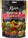 Reese Onion and Garlic Croutons, 6-Ounces (Pack of 12)