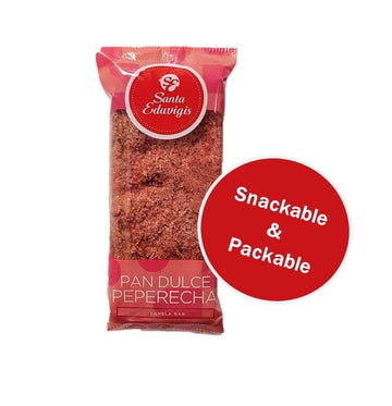 Santa Eduvigis Panela Bar Salvadoran Pastry | Peperecha Salvadorea Dulce De Panela | 1.48 Oz Each Bag | 26.6 Oz Total (Pack Of 1