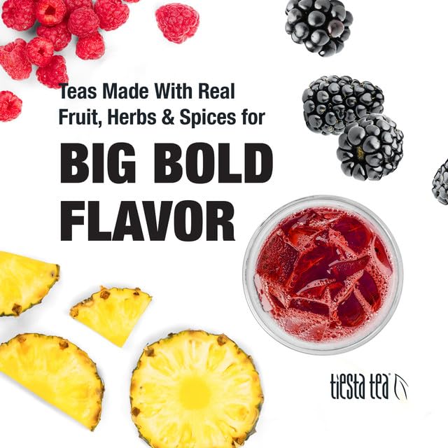 Tiesta Tea - Blackberry Bellini Cold Brew Tea - Blackberry Citrus Green Tea - Loose Leaf Tea Blend - Medium Caffeinated Iced Tea
