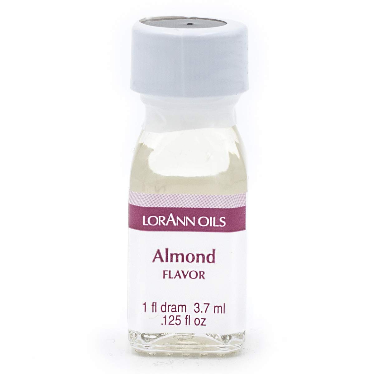 LorAnn Almond SS Flavor, 1 dram bottle (.0125 fl oz - 3.7ml - 1 teaspoon) - 2 pack