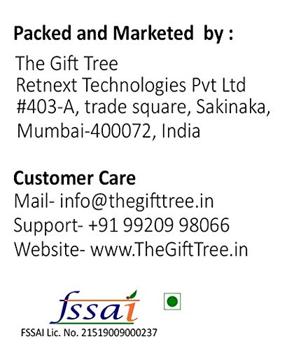 The Gift Tree Fragrance Holi Gift Hamper | Three Natural Eco Friendly Holi Color, Thandai, Almond Brittle, Chips And Chocolate |