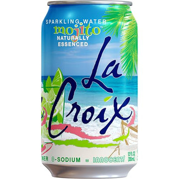 Lacroix Sparkling Water, Mojito, 12 Fl Oz (Pack Of 8)