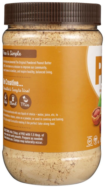 Bell Plantation Pb2 Powdered Peanut Butter 16 Oz. (Pack Of 4)