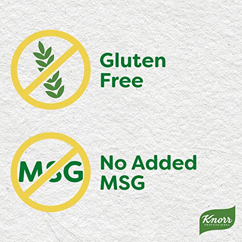 Knorr Professional 095 Low Sodium Vegetable Stock Base Gluten Free, No Added Msg, 0G Trans Fat, 1 Lb, Pack Of 12