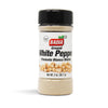 Badia Ground White Pepper, 2 oz - Smooth, Mellow Heat and Delicate Flavor for Light Sauces, Soups, Poultry and Seafood