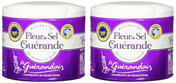 Guerande 'Fleur De Sel' Sea Salt, 4.4 Ounce (Pack of 2)