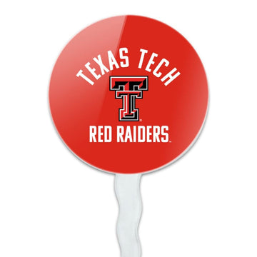 GRAPHICS & MORE Texas Tech University Official Logo Cupcake Picks Toppers Decoration Set of 6