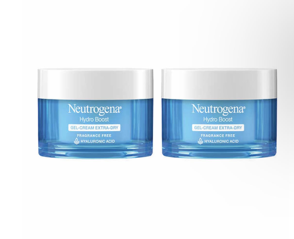 Neutrogena Hydro Boost Gel- Cream Extra - Dry, 1.7 Oz, 2- Pack