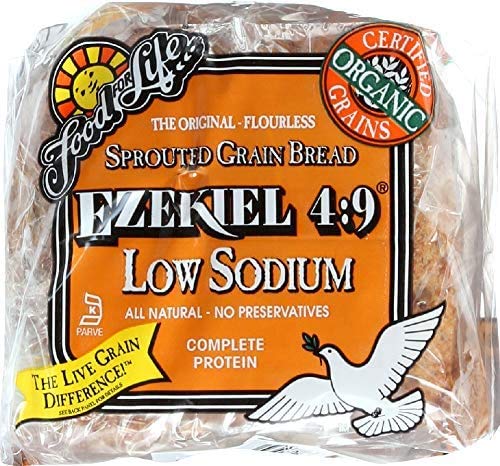 Food For Life Bread Ezekiel 4:9 Sprouted Grain Low Sodium Organic 24 Ounce