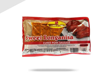Manila Ihawan Sweet Pork Longganisa 12oz Philippines PACK OF 2 (THAWED)