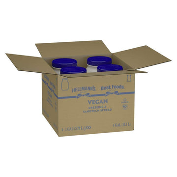 Hellmann's Vegan Mayonnaise Jar Made with Non GMO Sourced Ingredients, No Artificial Flavors or Colors, No Cholesterol, Gluten F