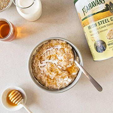 Flahavan s Quick to Cook 5 Minute, Irish Steel Cut Oatmeal, 24 Ounce (Pack of 6)