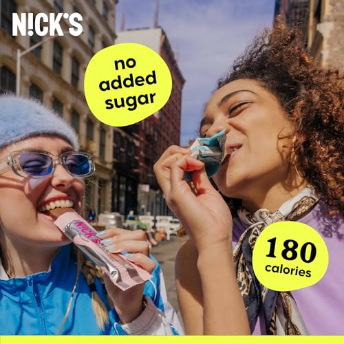 N!CKS Keto Chocolate Candy Bars, No Added Sugar, 180 Calories, 3g Net Carbs, Multipack of 15x40g