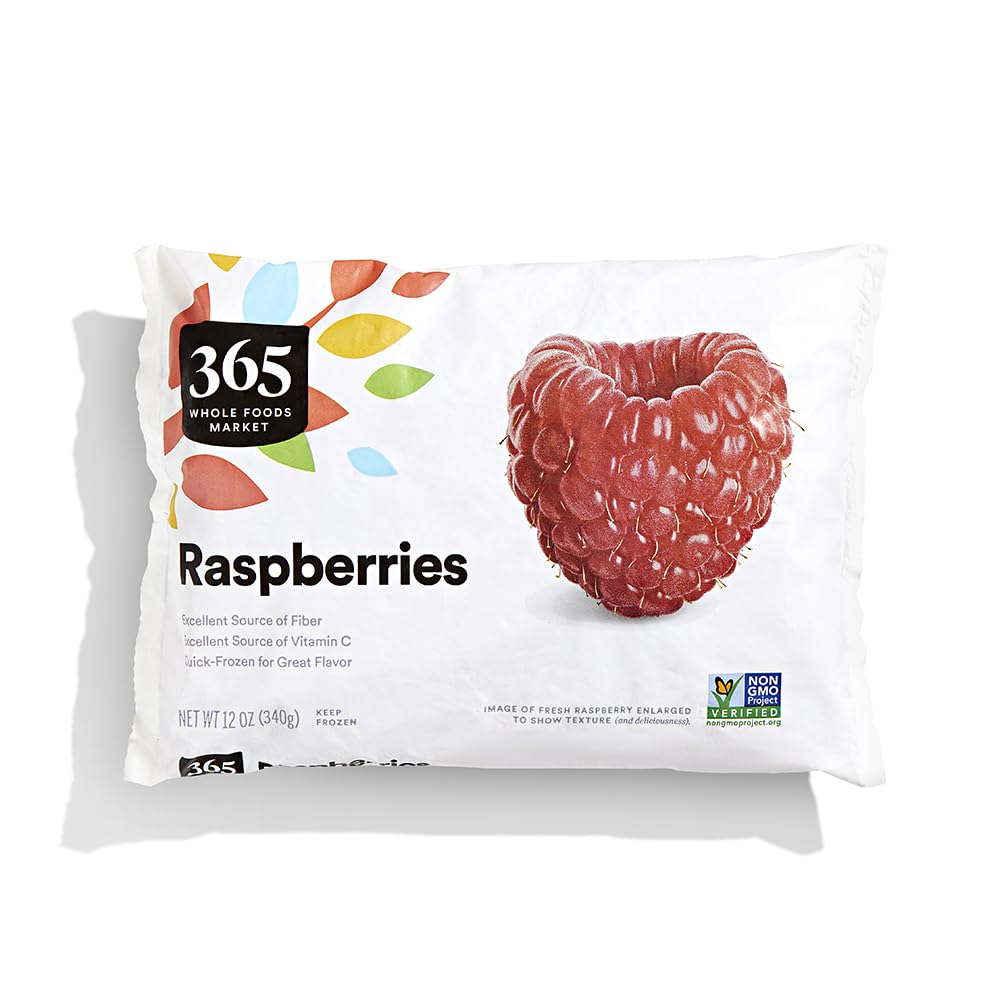 365 Everyday Value, Raspberries, 12 oz, (Frozen)