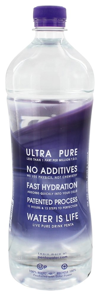Penta Water Purified, 33.8 Fl Oz - Refreshing, Clean Drinking Water, Ideal for Hydration and Wellness, Pack of 1