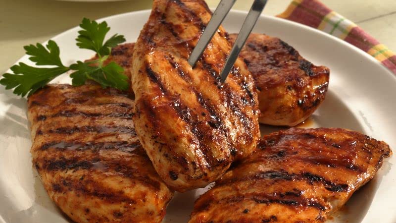Gourmet Kitchn Tyson Grilled Sweet Teriyaki Flavored Chicken Fillets Fully Cooked (Pack Of 3, 56 Oz Each, 10.5 Lbs Total) - Froz