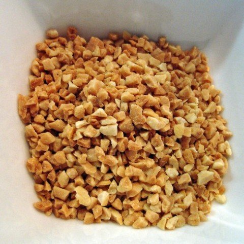 Peanuts, Chopped, 4 Pounds, Roasted, No Salt Unsalted, Great For Candy Apples, Baking, On Ice Cream Bulk, Product Of Usa, Mulber