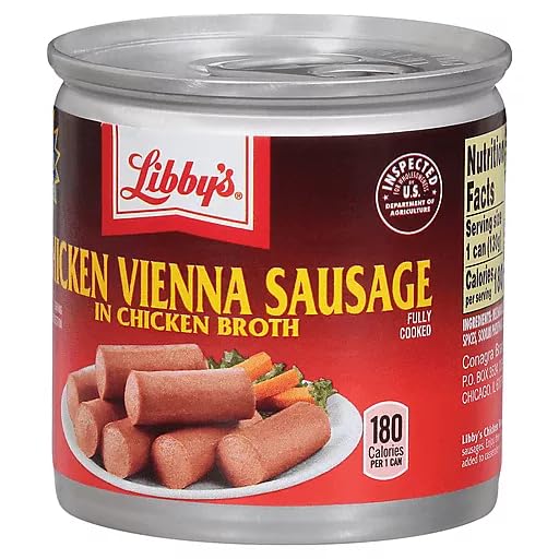 Libbys Chicken Vienna Sausage 24 Count