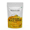 Minature Turmeric Black Pepper Powder, Curcuma Longa With Piper Nigrum,Vegan, Gluten-Free, Non-Gmo 227 Gram, 0.5 Lb