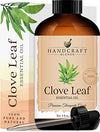 Handcraft Clove Essential Oil - 100% Pure And Natural - Premium Therapeutic Grade With Premium Glass Dropper - Huge 4 Fl. Oz